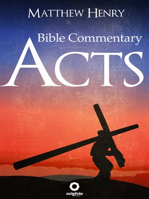 cover image of Acts--Complete Bible Commentary Verse by Verse
